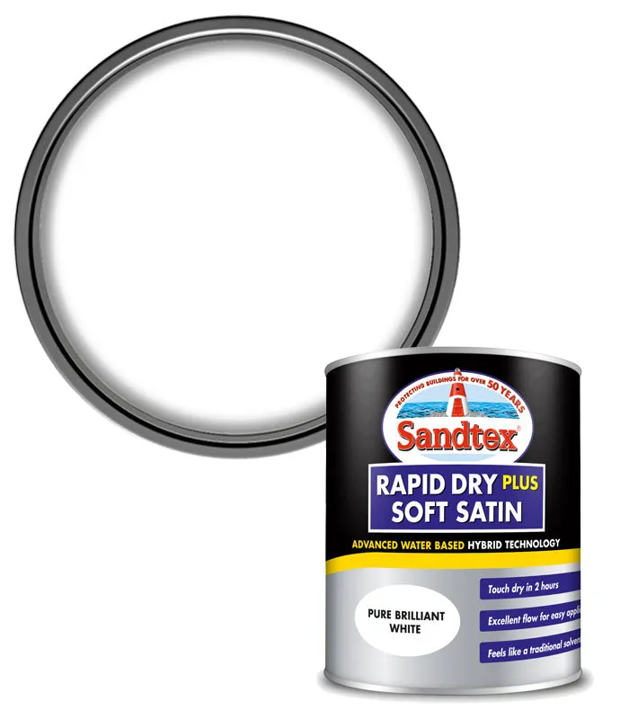 Sandtex Rapid Dry Plus Satin Paint