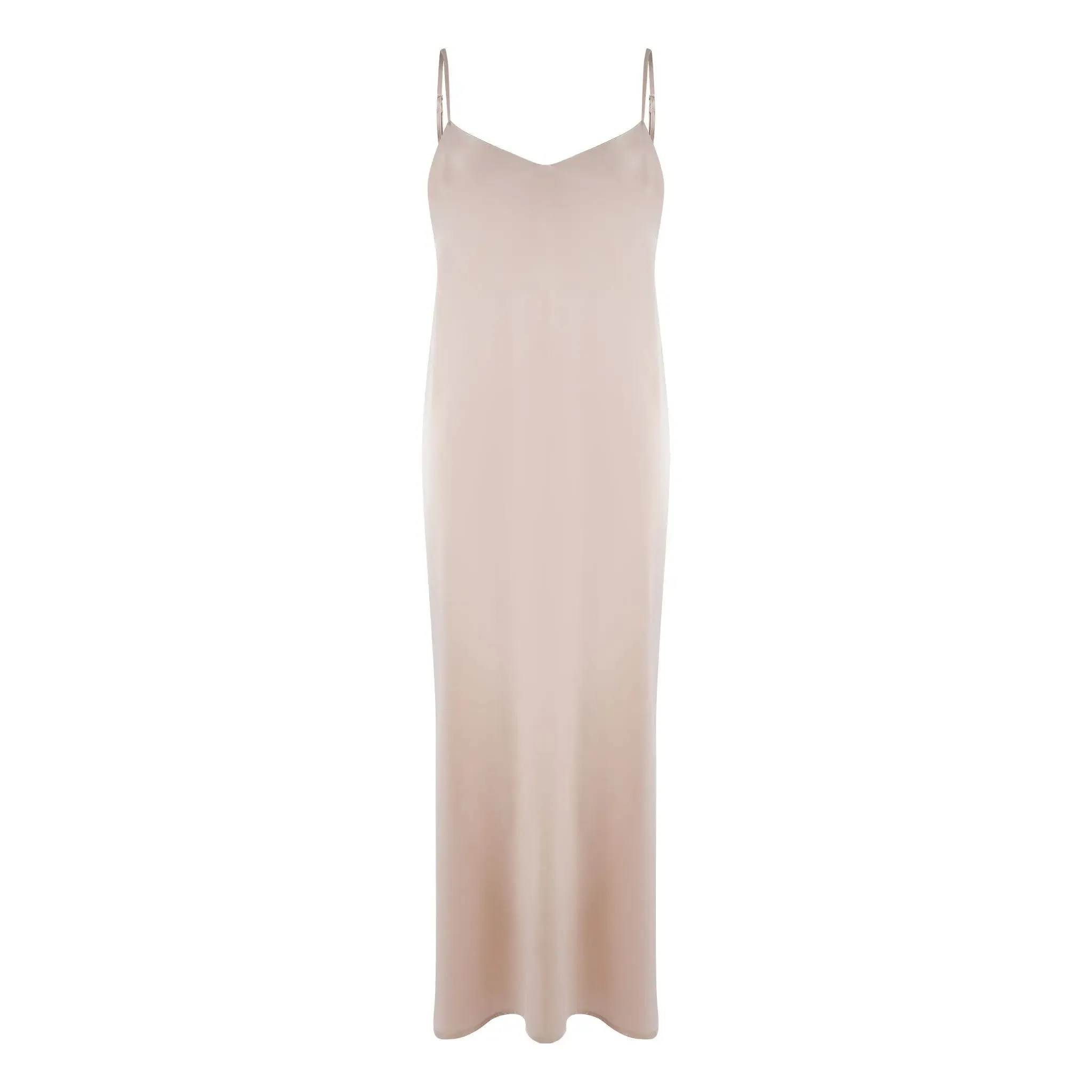 Silk Dreamscape Long Slip Transcendent Pink Dress