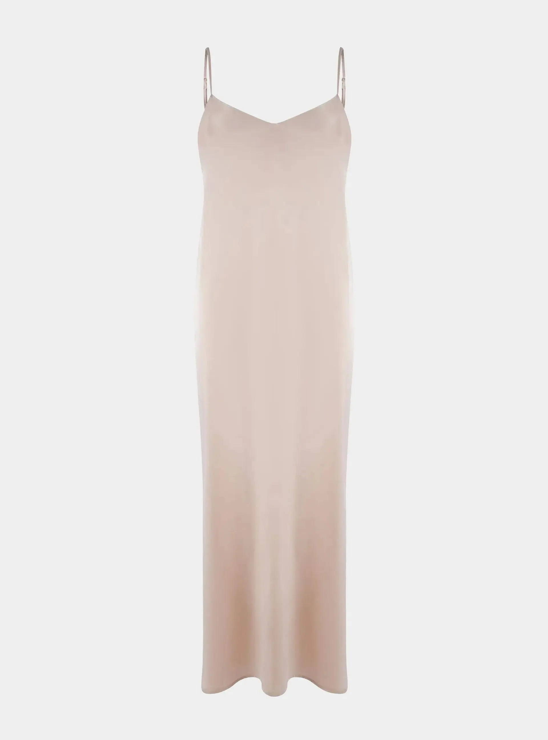 Silk Dreamscape Long Slip Transcendent Pink Dress