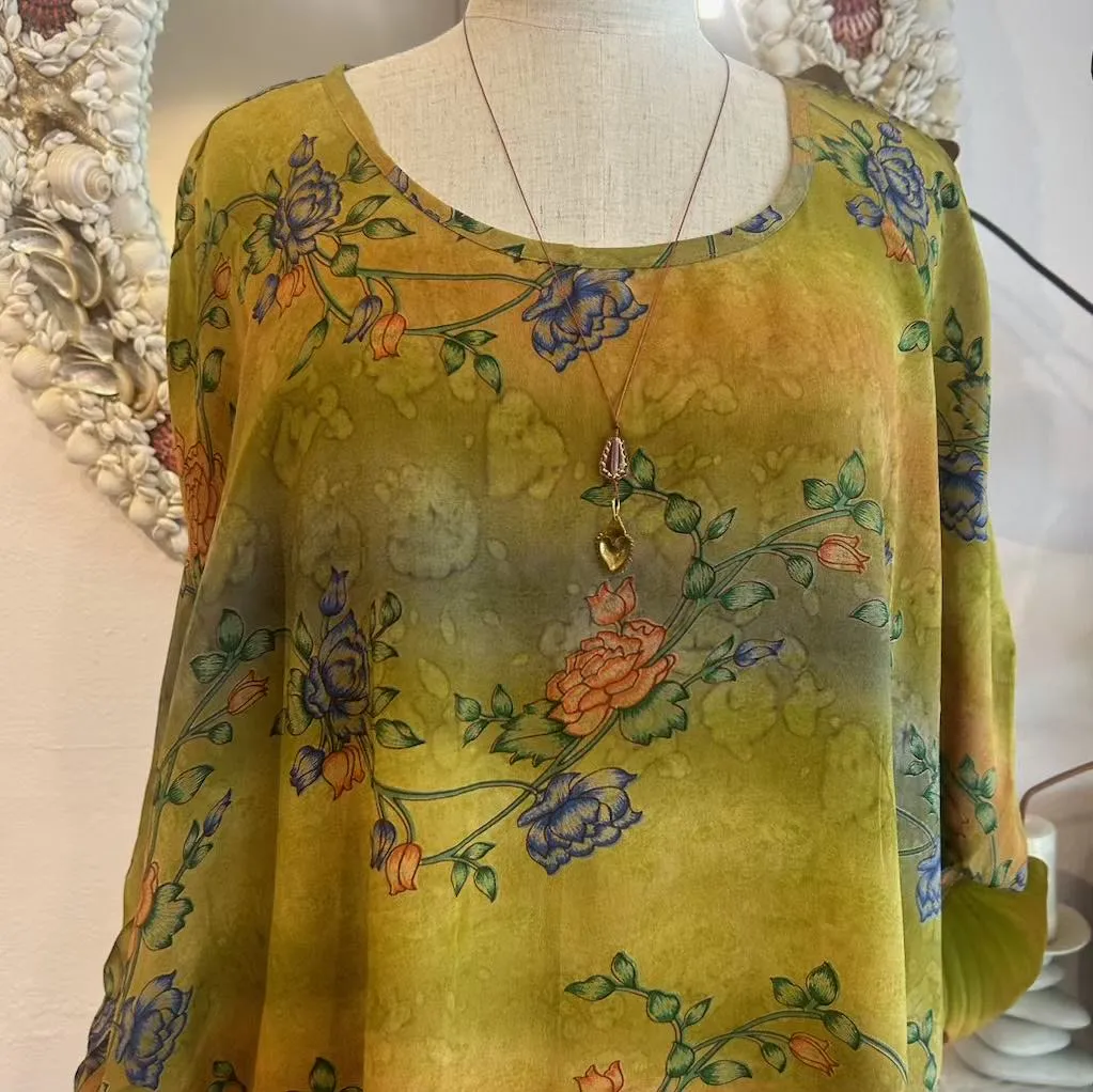 Silk Kaftan – Tropicana