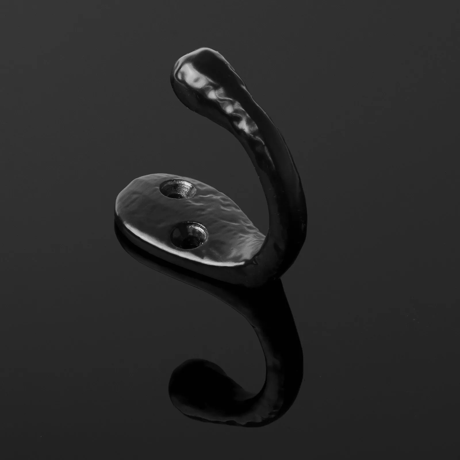 Single Robe Hook - Black