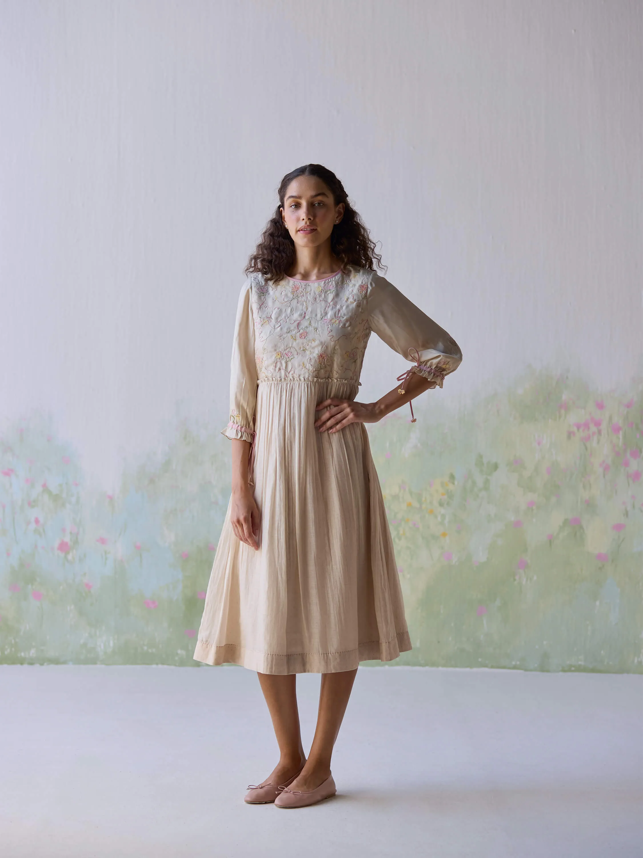 Sonata Embroidered Dress