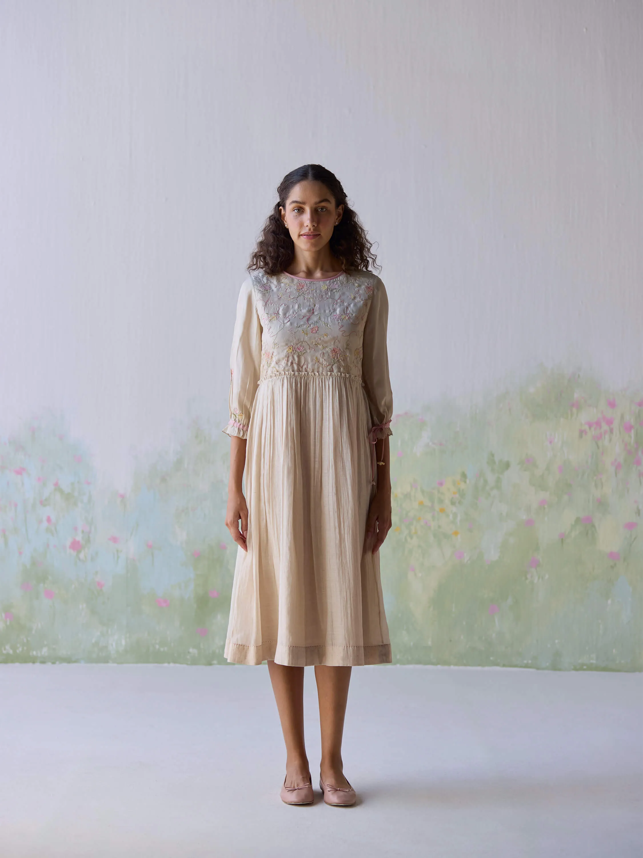 Sonata Embroidered Dress
