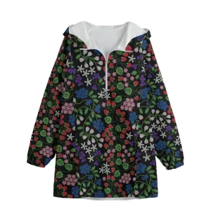 Takwakin Harvest Midnight Unisex Windbreaker Long Jacket