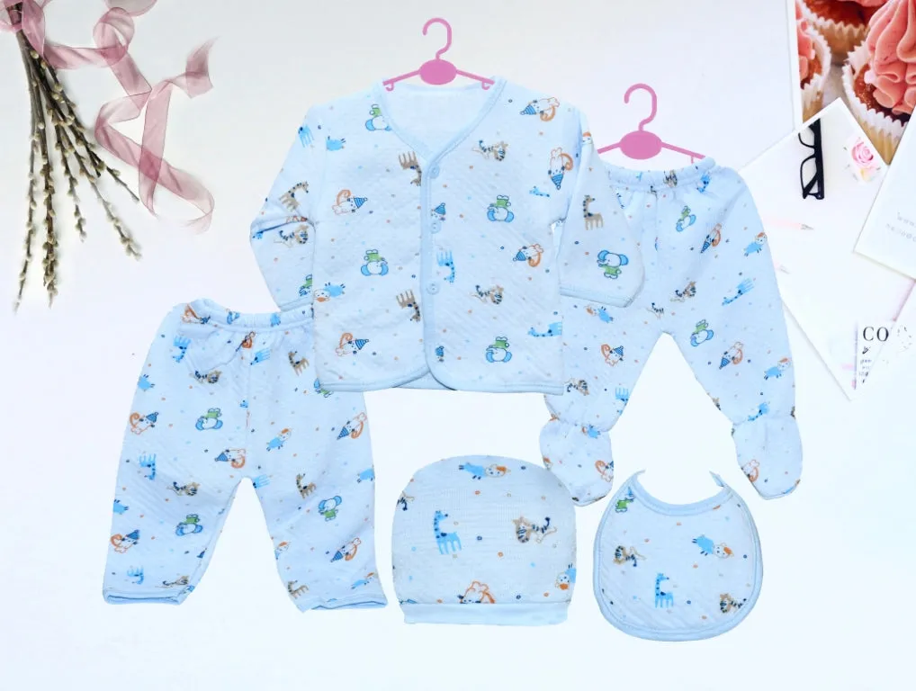 THE LITTLE LOOKERS Top & Pyjama Suit/Warm Suit/Night Suit/Woollen Suit for New Born Babies/Boys/Girls/Infants (0-3 Months)