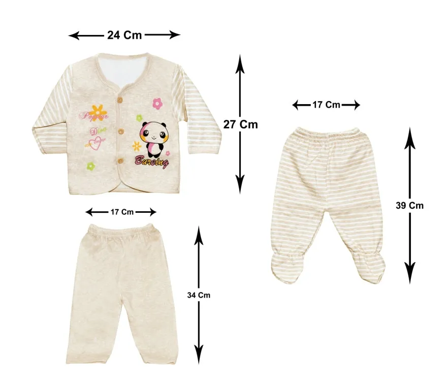 THE LITTLE LOOKERS Top & Pyjama Suit/Warm Suit/Night Suit/Woollen Suit for New Born Babies/Boys/Girls/Infants (0-3 Months)