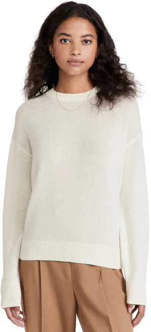 Theory Women's Long Sleeve Cashmere Pullover Sweater