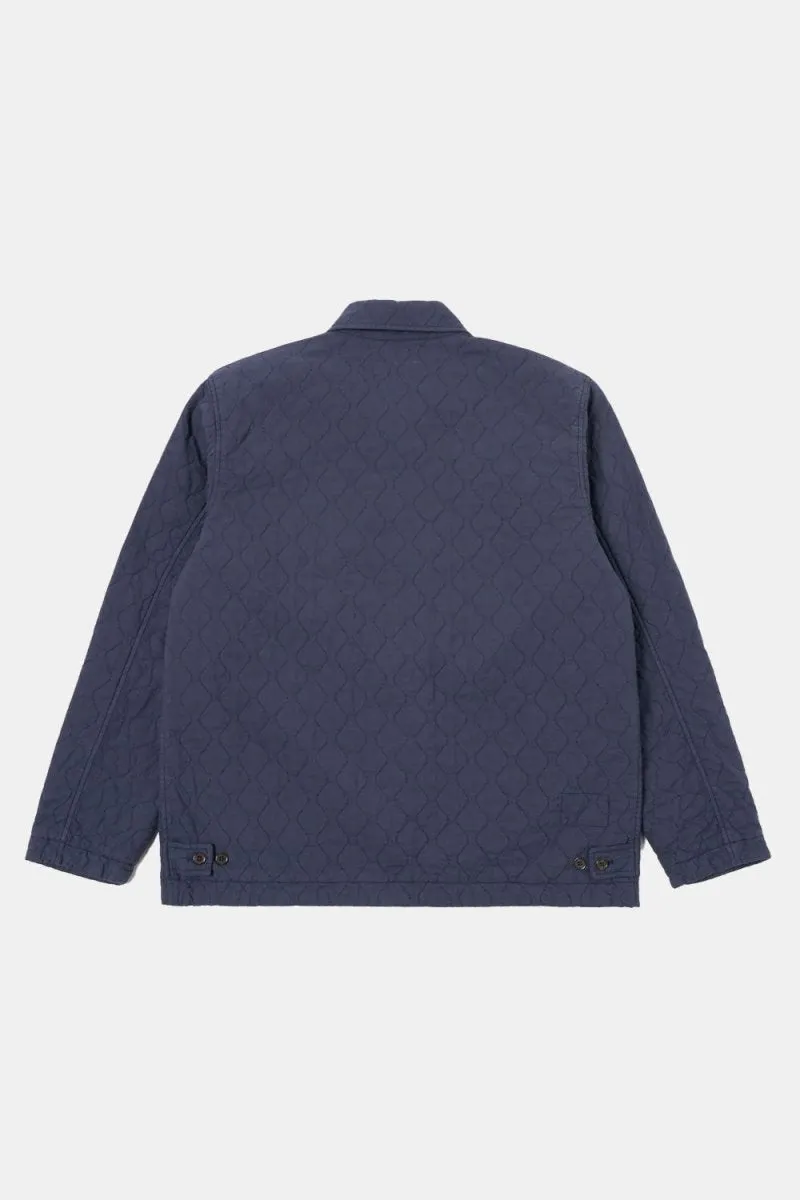 Universal Works Gower Jacket (Dark Navy Quilt Cotton)