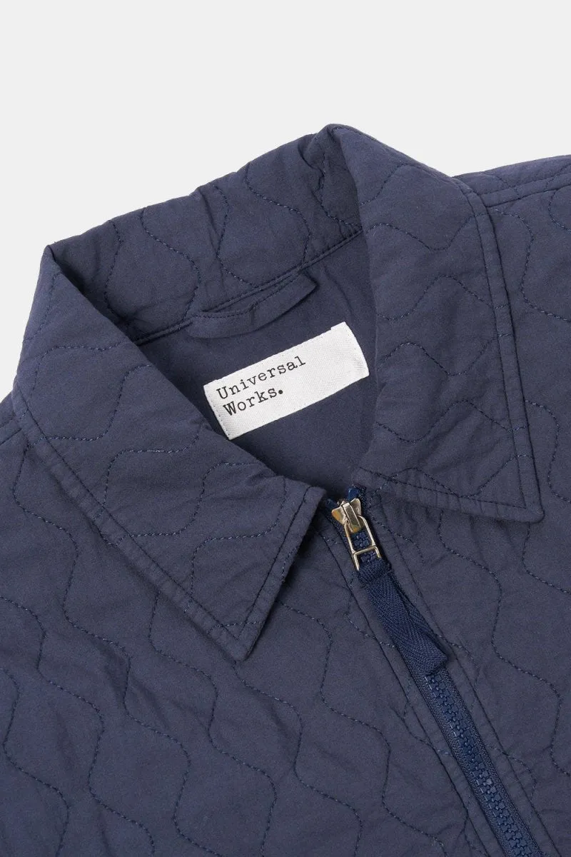 Universal Works Gower Jacket (Dark Navy Quilt Cotton)