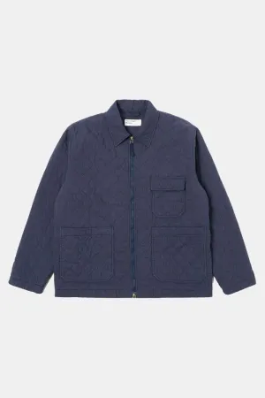 Universal Works Gower Jacket (Dark Navy Quilt Cotton)