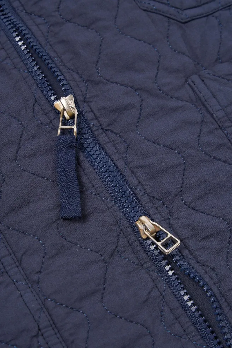 Universal Works Gower Jacket (Dark Navy Quilt Cotton)