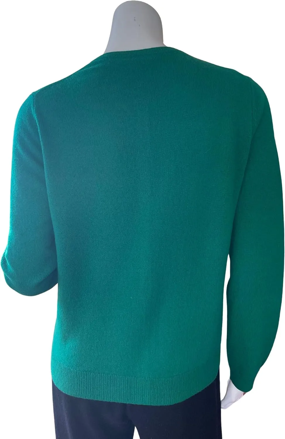 Women's 100% Cashmere Button Front Long Sleeve Cardigan Sweater. Comfort, Luxury, and Insulation, Soft Silky Texture