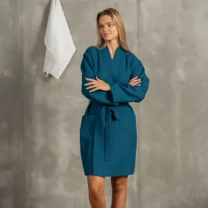 Women's Linen Bath Robe