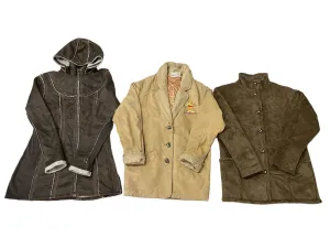 Y2k Winter Shearling Coats/Jackets Mixed - 11 Pcs